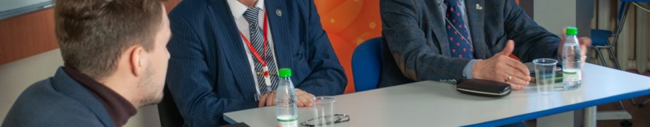 На ФСТ прошла встреча с государственным герольдмейстером России – Георгием Вилинбаховым